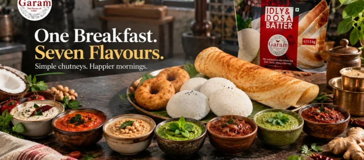 Chutneys for South Indian Breakfasts_Garam Foods